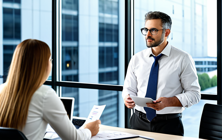 Data Storyteller**

A professional statistician in a modern office setting, fully clothed in business casual attire, presenting data insights through a compelling story to colleagues, appropriate content, safe for work, perfect anatomy, natural proportions, professional environment, well-lit.

**