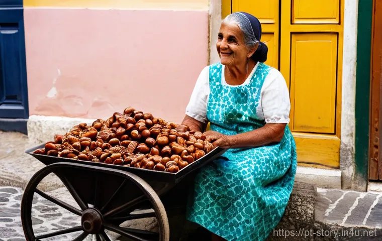 스토리텔러 직무에서의 창의적 사고 적용법 - **Observing Lisbon's Soul**
"A young adult female storyteller, dressed in a tasteful, flowing fl...