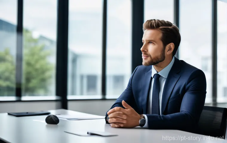 스토리텔러 연봉 협상 팁과 실수 - **Prompt:** A focused professional woman, in her early 30s, with a determined yet confident expressi...