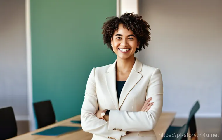 스토리텔러 연봉 협상 팁과 실수 - **Prompt:** In a sophisticated, minimalist conference room, a confident and articulate male professi...