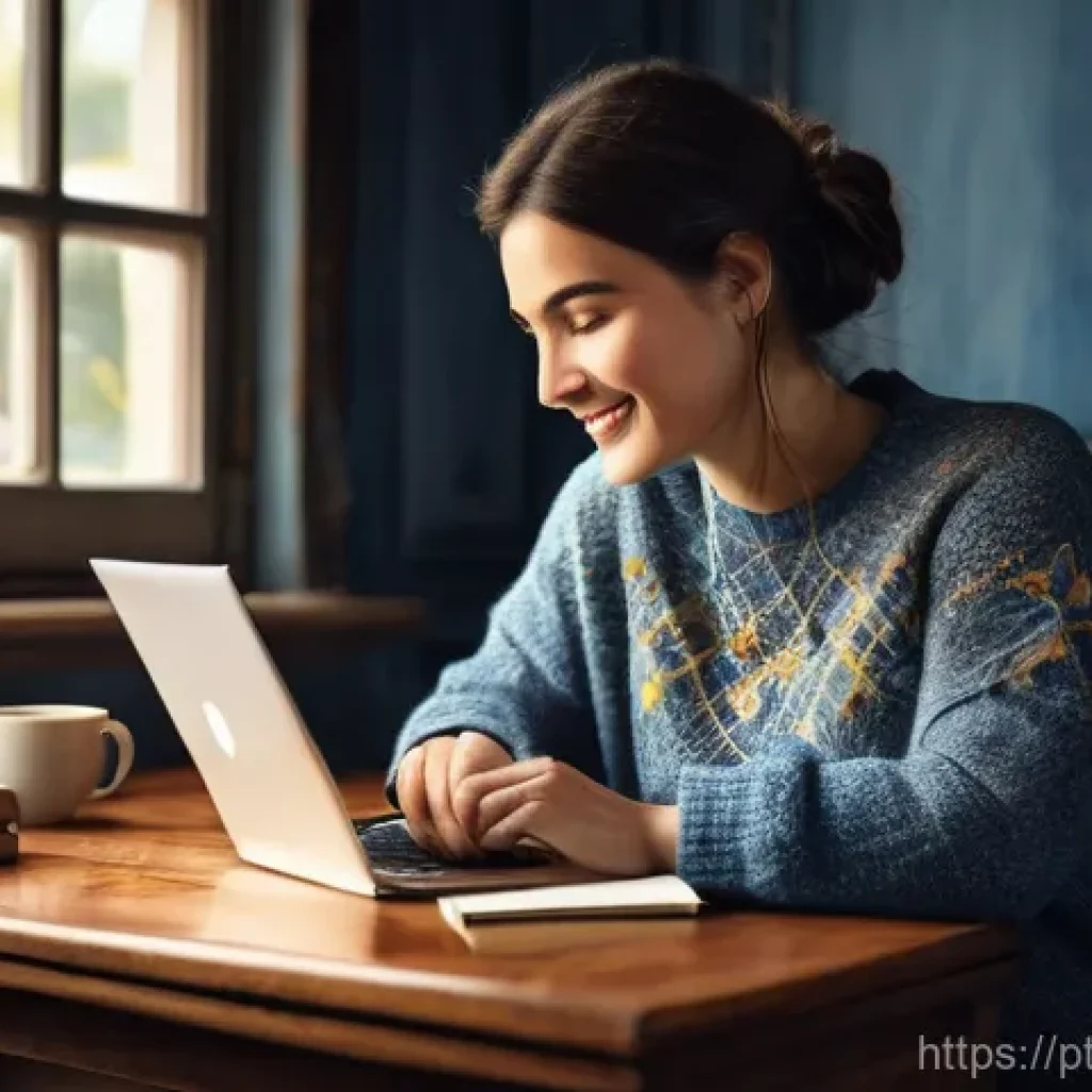 스토리텔러 전문 블로그 운영 팁 - **Prompt: Engaging Storyteller & Her Ideal Reader**
"A warm and inviting scene depicting a femal...