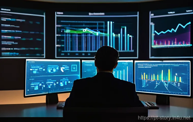 스토리텔러가 주목해야 할 최신 직무 기술 - **Prompt:** A dynamic and futuristic illustration depicting a young, energetic storyteller, dressed ...