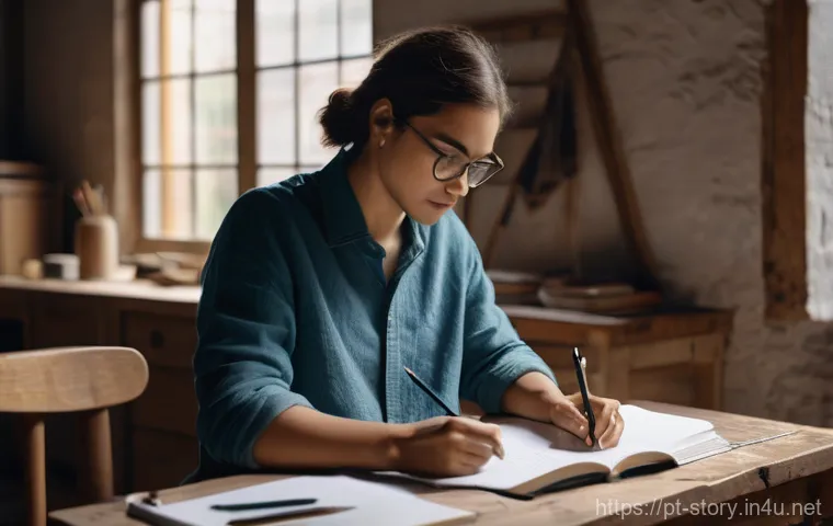 스토리텔러가 주목해야 할 최신 직무 기술 - **Prompt:** A visually rich and analytical scene of a thoughtful data scientist, wearing professiona...