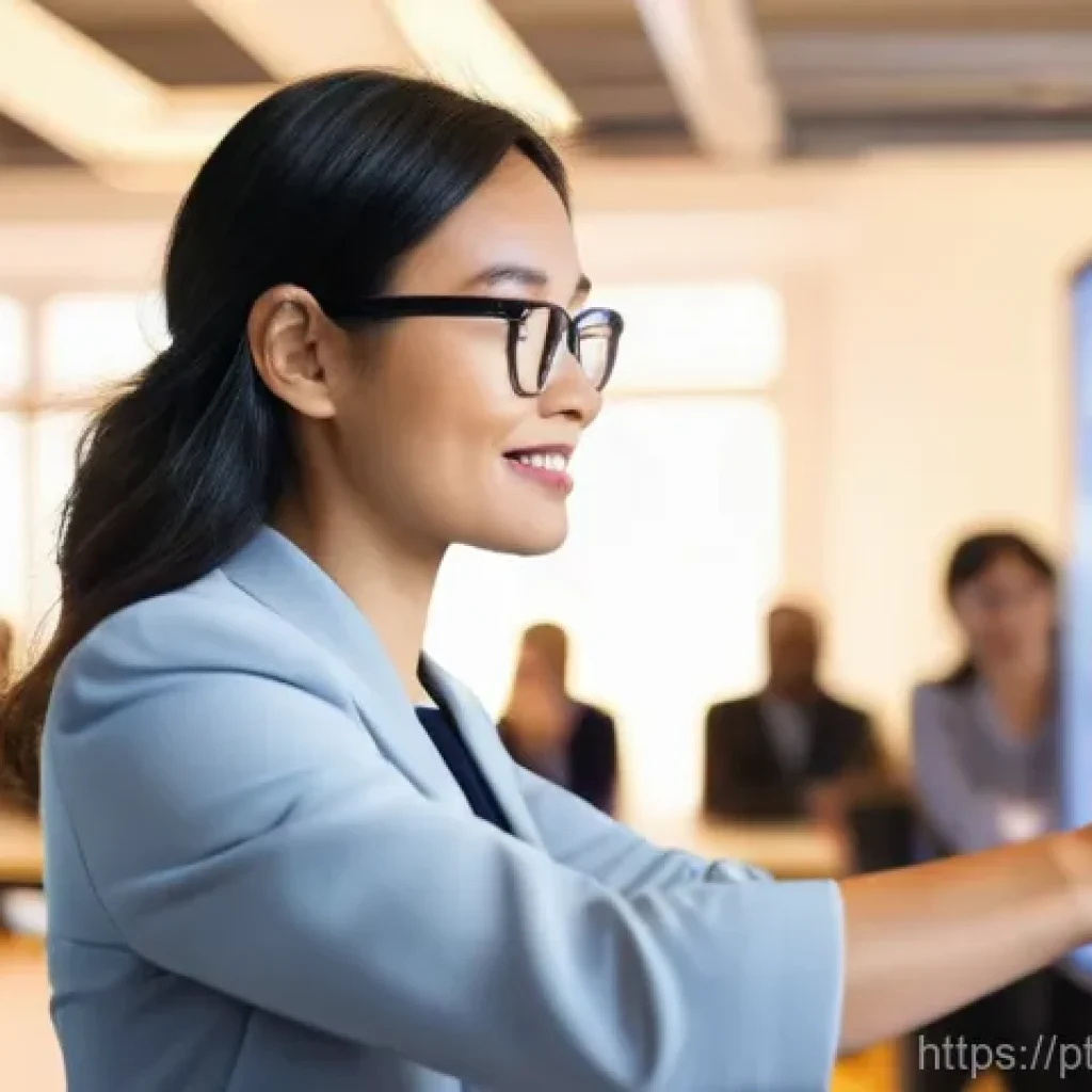 스토리텔러 자격증의 취득 후 진로 - **Prompt 1: The Modern Storyteller's Journey**
"A confident, diverse professional (specify gende...