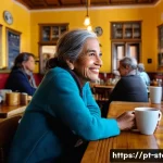 스토리텔러 직무에서의 스토리 제작 능력 향상법 - **Prompt 1: "Empathetic Connection in a Lisbon Cafe"**
    A Portuguese woman, with a warm and genui...