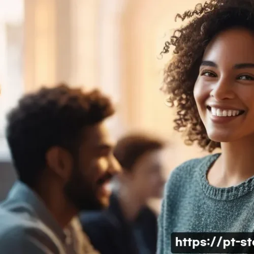 Home 17 스토리텔러 관련 필수 공부법 - **Prompt 1: Authentic Connection Through Storytelling**
"A warmly lit, cozy scene featuring a di...